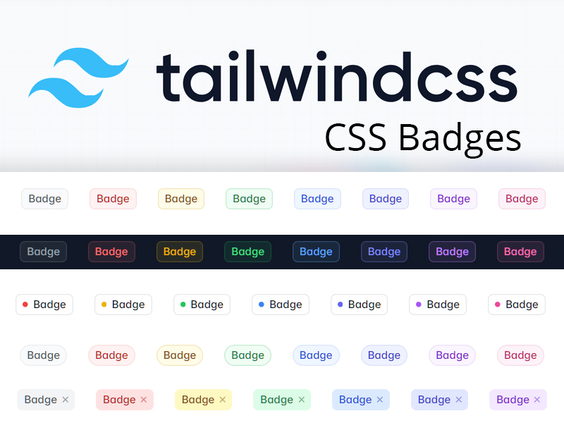 Tailwind CSS Badges